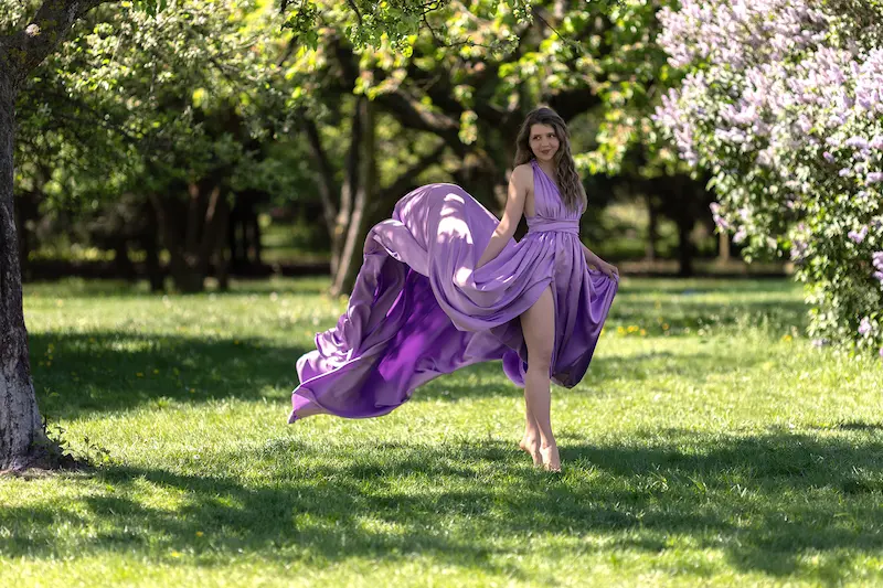 Flying Dress Photography